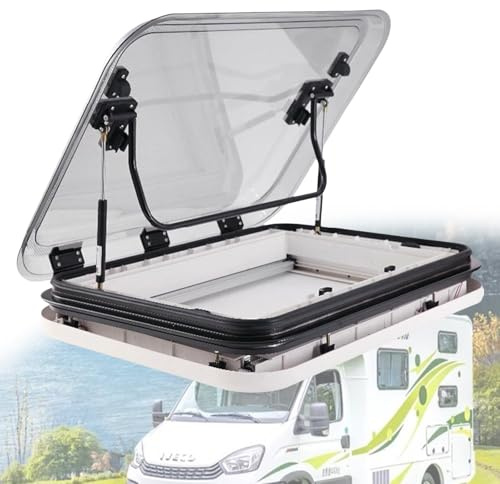 Ryanong Kit di manutenzione per tettuccio di camper, con tenda oscurante integrata e zanzariera per roulotte, camper, furgoni, 800 x 500 cm