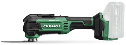HiKOKI CV18DMAW2Z Low-Vibration 18V Cordless Multitool with brushless Motor and StarlockMax Tool mounting, Body only with case