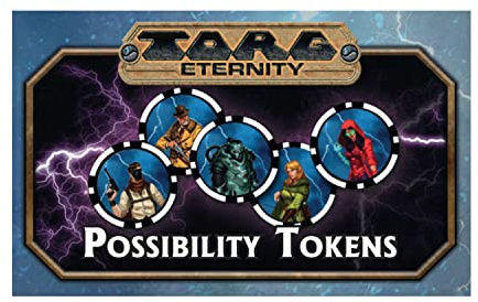 Torg Eternity RPG Possibilities Chips Game