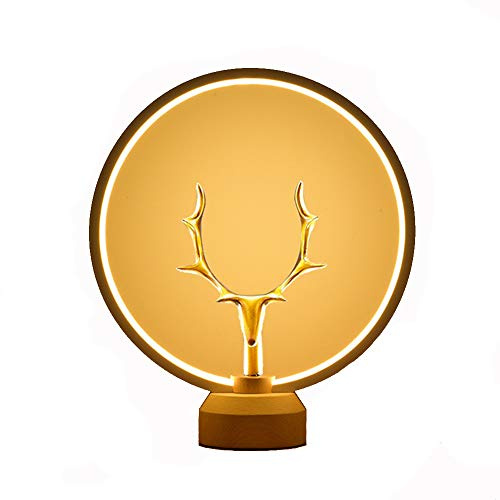 Heng Gleichgewicht Lampe/Heng-Lampe - Ellipse Magnetic Luft schwebend Schalter USB Powered LED-Lampe, 3 Farbtemperatureinstellungen, Hauptdekoration