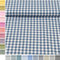 MAGAM-Stoffe Mona Vichy-Karo groß Baumwollstoff Oeko-Tex Meterware 50cm (16. Alt-Blau)