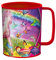 3D LiveLife Gobelet - Poney Rose Étincelant de Deluxebase. Gobelet Art Lenticulaire Chevaux 3D. Gobelets en plastique de 300 ml enfants illustrations originales licence artiste renommé Michael Searle