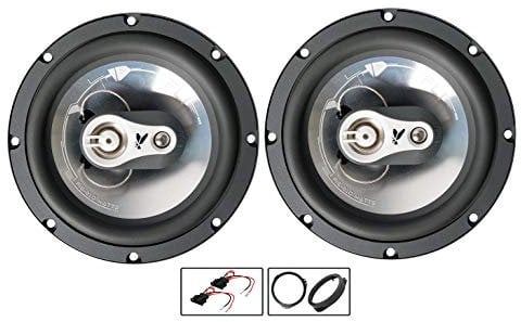 Malita Golf MK6 Speaker upgrade Front Door Fli car speakers 6.5 17cm + Rings 210W