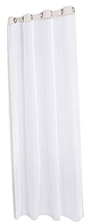 Tubayia Einzel Freien Sheer Vorhang mit Top Tülle Vorhänge Gardinen Wasserdicht Pergola Terrasse Dekoration (132x243cm)