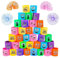 MOOING 36Pièces Jouets Ressorts,Mini Ressort Jouet Enfant avec des Visages Drôles, Rainbow Spiral Bobine,Ressorts Magiques,Enfant Jouets Fantaisie et Gadgets,Orange, 6 couleurs au total（31*19*3.8）