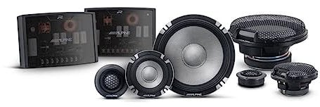 Alpine Altoparlante Componente a 3 vie Serie R Versione PRO