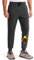 Libin Gefütterte Jogginghose Herren Dunkelgrau Trainingshose Lang Warme Sweatpants Casual Sport Fleecehose mit Reissverschluss Taschen XL