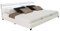 Home Deluxe - LED Bett NUBE - Weiß, 270 x 200 cm - inkl. Matratze, Lattenrost und Schubladen I Polsterbett Design Bett inkl. Beleuchtung