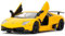 imtfzct 1/36 Lamborghini Fledermäuse LP670-4 Casting Auto Modell,Zink Legierung Kinder Spielzeug Auto, Freizeit Auto, Kinder Spielzeug Auto, Geschenk für Jungen und Mädchen(Gelb)