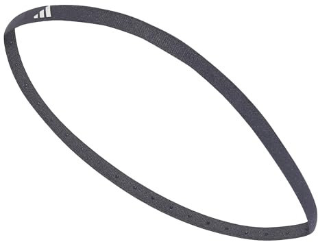 adidas Unisex - Adulto Hairband 3-Pack, Black/Grey Six/White, M