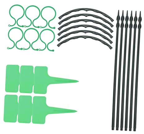 KITANDOVE 6er-Pack Pflanzenstäbe Klettergitter Für Topfblumen Stütze Für Weinreben Gitter Für Topfpflanzen Elegante Pflanzenhalterstäbe