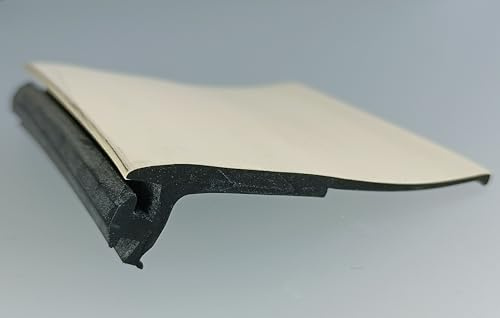 Lippendichtung 30 mm und 60 mm für Wandanschlussprofile Stegplatten Hohlkammerplatten Terrassenüberdachung (B-60/6 m Rolle)