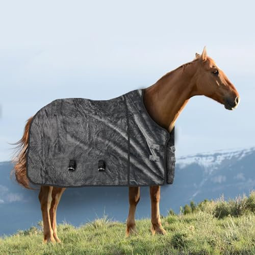 Pferdedecke, Leichte Weidedecke Für, Flanelldecke Für Und Ponys, Winterdecke, Winter Pferdedecken Für Echte Mit Verstellbarem Gummiband