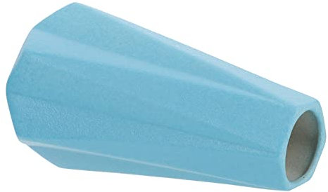 Amosfun Farbverlauf Keramikvase für Blumenarrangements Hydroponisches Ornament Kreative Blumenvase für Wohn und Bürodeko Blau Verlaufend Dekorativ