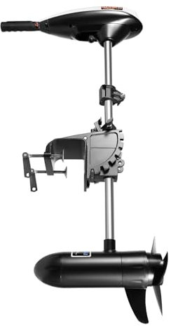 Moteur hors-bord électrique 12 V 1420 tr/min avec une poignée télescopique 5 avant/2 marche arrière, moteur hors-bord, pour bateaux de pêche et voiliers