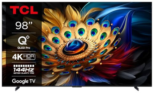 98QLED780-TCL QLED780 Series TV 2,49 m (98 Zoll) 4K Ultra HD Smart TV schwarz 450 CD/m²