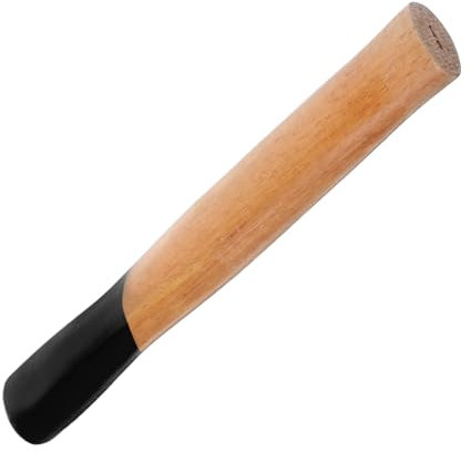 SHINEOFI 1500G Wooden Hammer Handle Replacement for Hammer Smooth Surface Oval Easy Installation for Bricklaying and Engineering Tasks