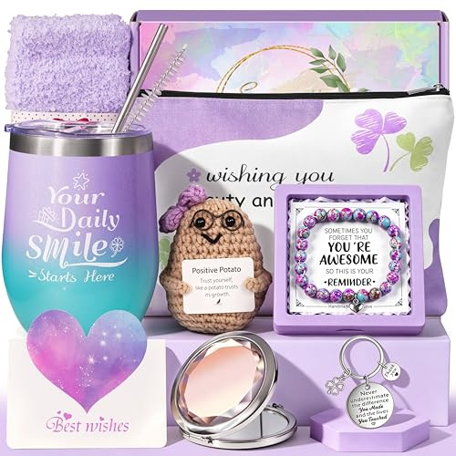 RYLIFEOGI Cadeaux D'anniversaire pour Elle, Coffret Cadeau Haut De Gamme | pour Femme, Cadeaux D'anniversaire pour éPouse, Mum, Sœur, Fille, Meilleure Amie, Cadeau Toutes Occasions pour Femme