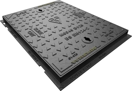 B125 Wrekin Safeseal 12.5T Cover 600x450mm CO 700x550x40mm Overall Size | Ideal for driveways, footpaths and service areas requiring B125 loading