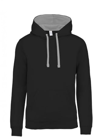 Kariban Sweatshirt à Capuche Contrastée