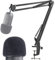 YOUSHARES Mic Arm Boom Arm - Microphone Arm for Blue Yeti, HyperX QuadCast QuadCast S SoloCast, Fifine AM8, Rode, Shure, Razer, Gaming Mic and Most Microphones using 3/8 to 5/8 Adapter