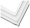 sparefixd Freezer Section Door Seal White to Fit Zanussi Fridge Freezer