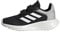 adidas Tensaur Run Shoes Laufschuhe, Core Black/Core White/Grey, 30 EU