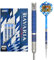 ONE80 Steel Dart Bavaria Ultra 90% Tungsten Steeltip Dart Steeldart Dartpfeile Set mit Bayern Flight (23 Gramm, 02)