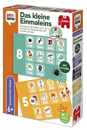 Jumbo Spiele ich lerne Das kleine Einmaleins - Lernspiel für Kinder ab 6 Jahren
