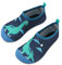 Kinder Badeschuhe Wasserschuhe Strandschuhe Mädchen Junge Schwimmschuhe Barfußschuhe rutschfeste Surfschuhe Sportschuhe Kleinkind Schwimmbad(Cloudy Dinosaur,28/29 EU)