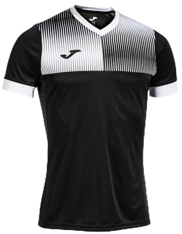 Joma Eco Supernova Short Sleeve T-Shirt Black White