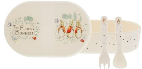 Beatrix Potter Flopsy Snack Box Cutlery Set
