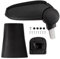 vidaXL Reposabrazos para Coche ABS Negro 16x36x(41-57) cm
