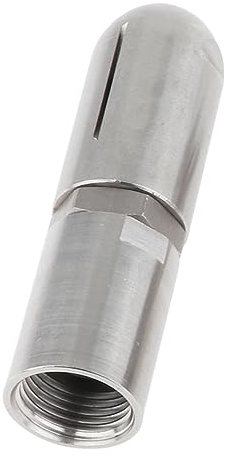 Baoblaze Tankreinigungskugel, rotierende Sprühkugel, 360-Grad-Edelstahlbeschläge, Hochdruckreiniger-Düse, rotierende Reinigungsdüse, Reinigungssprühkugel, Standard 1 2 Zoll