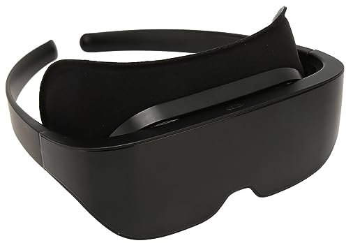 3D-VR-Brille, Smart Glasses VR-Headset Augmented Reality Brillen 4K HD 3D IMAX-Großbildschirm Myopie Freundliche Tragbare VR-Brille Virtual Reality-Brille für Spiel, Video, Film