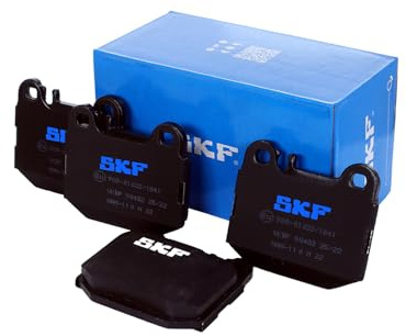 SKF Scheibenbremse Bremsbelag VKBP 90482-4er Set - Position Hinterachse Höhe 77 mm Länge 134 mm Breite 83 mm Dicke 15,2 mm - OE Qualität | Kompatibel mit: MASERATI GRANSPORT Coupe, QUATTROPORTE V, MERCEDES-BENZ M-CLASS