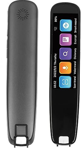 Sprachübersetzergerät, 2,99 Zoll 2 MP HD WiFi Smart Translator Pen Wörterbuchstift, Reader Pen Scanner 134 Sprachübersetzung, für Meetings, Reisen, Lernen