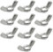 M6 Wing Nuts Marine Grade in A4 Stainless Steel 316 – Corrosion Resistant Fasteners (Pack of 10)