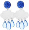 Holibanna Regentropfen-Wolken-Ohrstecker 1 Paar Acryl-Wolken-Wassertropfen-Ohrstecker Regentropfen-Ohrstecker Für Mädchen Statement-Wetter-Valentinstag-Schmuckgeschenke