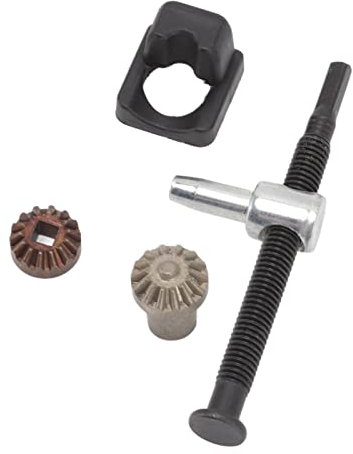 Chain Bar Tensioner Adjuster Kit for Cs 370 Cs400 Chainsaw Cs4200Es Chain Rod Filters Adjustment Cs370 Iron for Aluminum 2 Set Tightener Tool Miniature Sign Accessories
