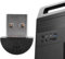 BONKZEBU Portable USB Mini Studio Speech Microphone Recording Audio MIC Adapter for Computer PC (Black)