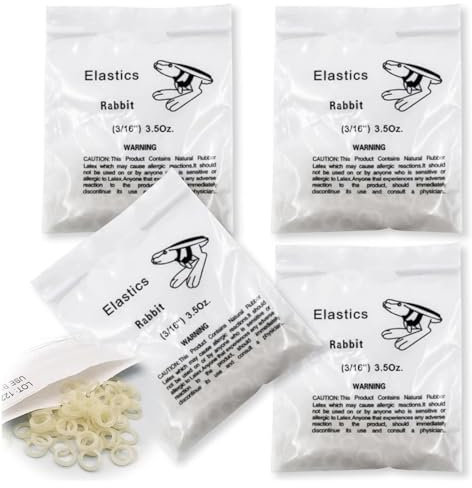4PCS Orthodontic Elastic Bands,Small Rubber Bands for Teeth Braces,Braces Elastic Bands for Teeth,Dental Orthodontic Elastic Bands,Elastics for Teeth,Brace Bands,Braces Rubber Bands,Teeth Brace Bands