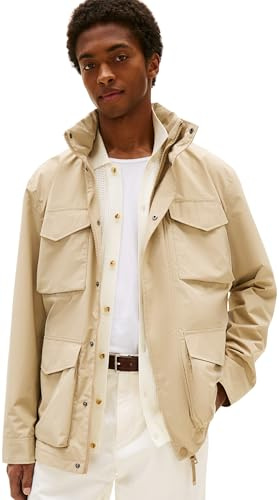 Tommy Hilfiger Herren Übergangsjacke Packable Field mit Brusttaschen