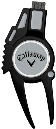 Callaway 4-n-1 Divot Repair Tool Matte Black/Silver