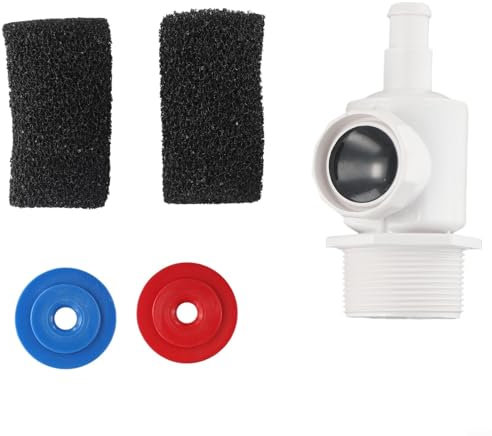 Raccord mural UWF compatible avec Polaris pour tuyau d'aspirateur Zodiac Pool modèles 180, 280 et 380
