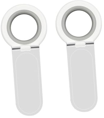 Sewroro 2Pcs Toilet Seat Lid Lifters Household Toilet Cover Lifting Tool Easy Install Sanitary Hands Protection Lightweight for Bathroom Use