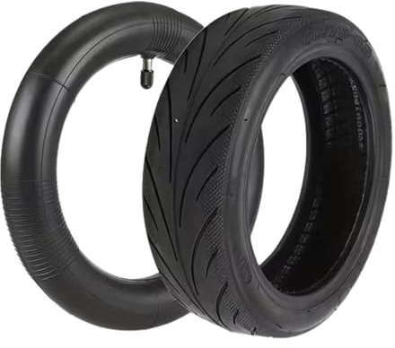 ANSENI Reifen 60/70-6.5 und Schlauch 10x2.50-6.5 Scooter | Kompatibel mit Xiaomi 5, 5 Pro, Xiaomi 5 Max, Segway Ninebot E3 E, Ninebot Max G30, G30D und F2 Pro (Rad und Schlauch)