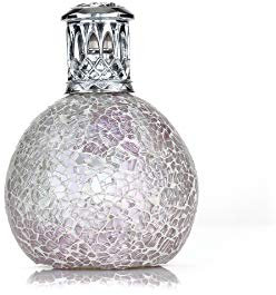 ASHLEIGH & BURWOOD Duftlampe Frosted Rose Rose/,silbern 11cm - katalytische Aromalampe