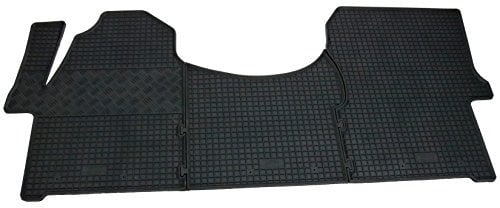 AD Tuning RI902655 Gummifußmatten Set, 3-teilig, Gummi Fußmatten