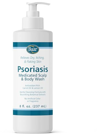 Baar Psoriasis Scalp & Body Wash, 8 fl oz